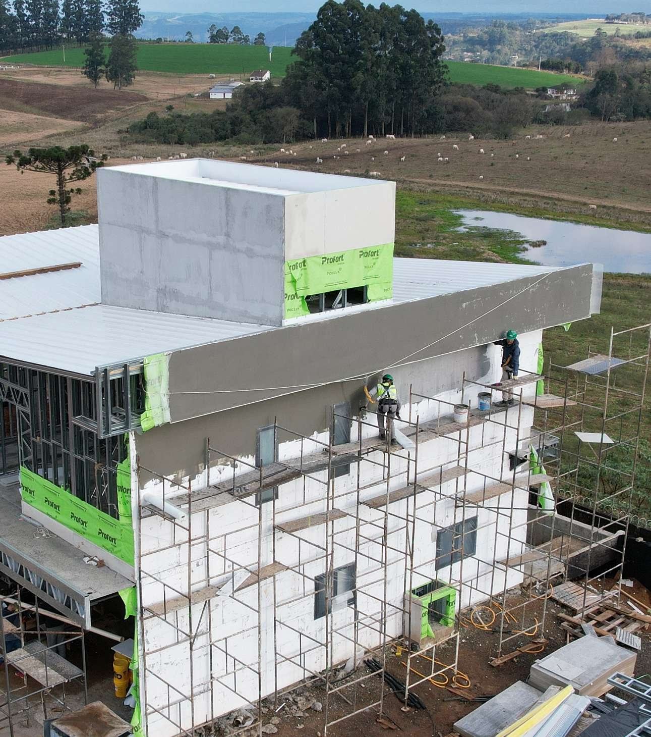 Aplicação do sistema EIFS